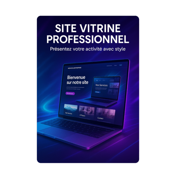 Site vitrine professionnel